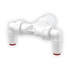 Lulica za prikljucak masine dupla ALCA-T [P155Z]